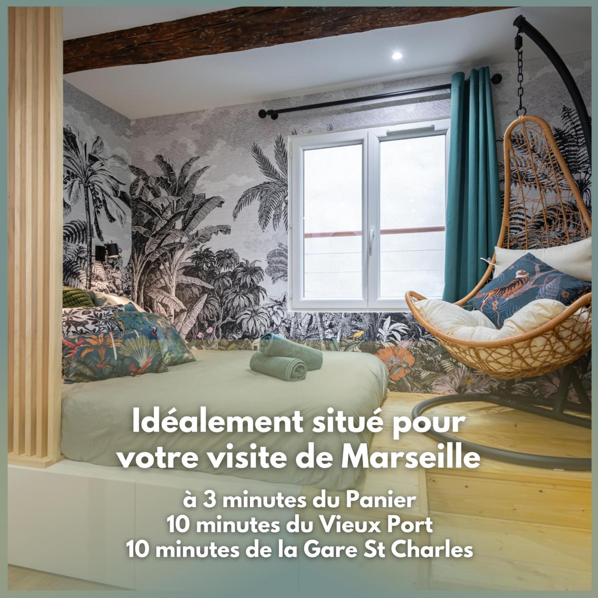 Appartement Jungle Republic à Marseille Extérieur photo
